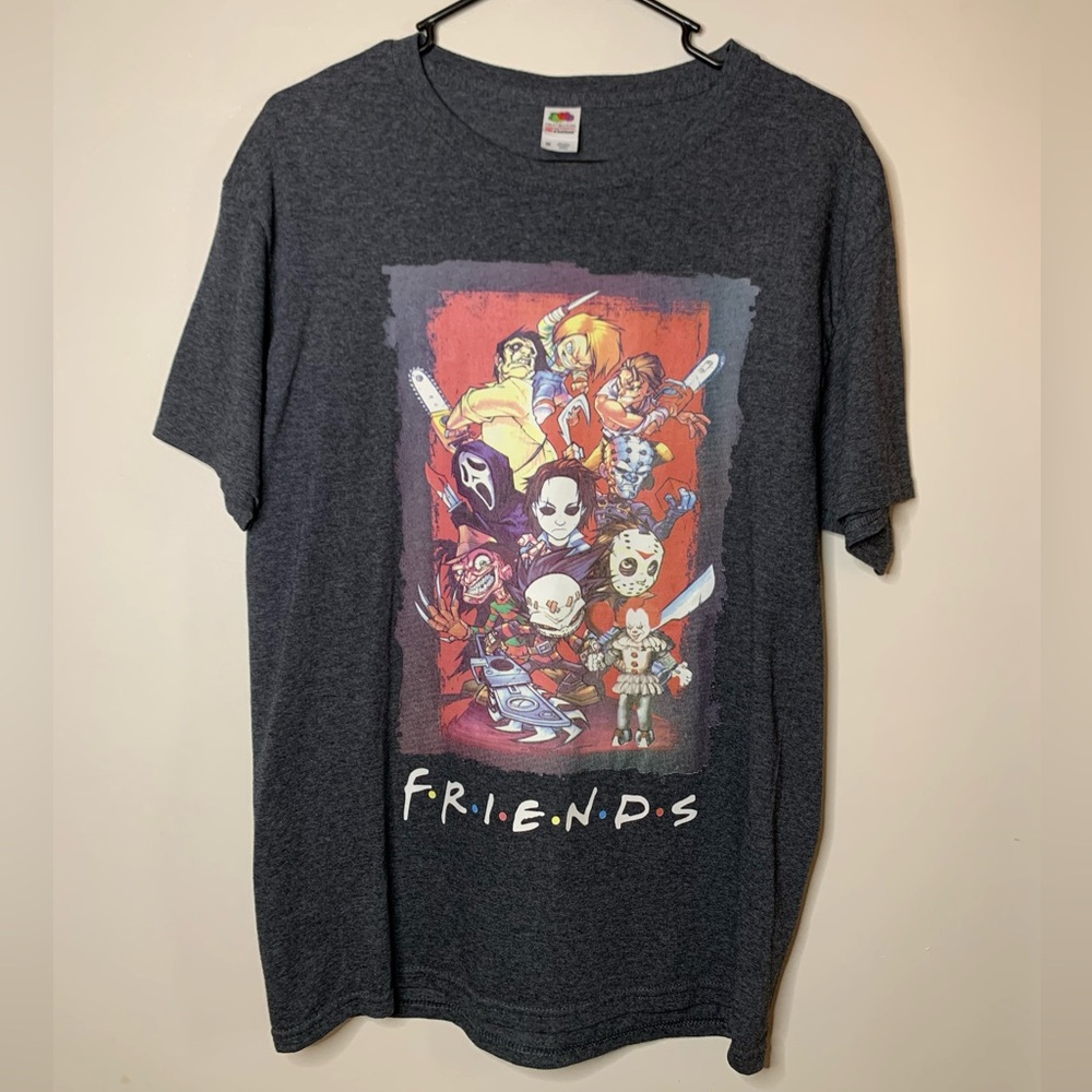 Horror Icons Friends Graphic Tee